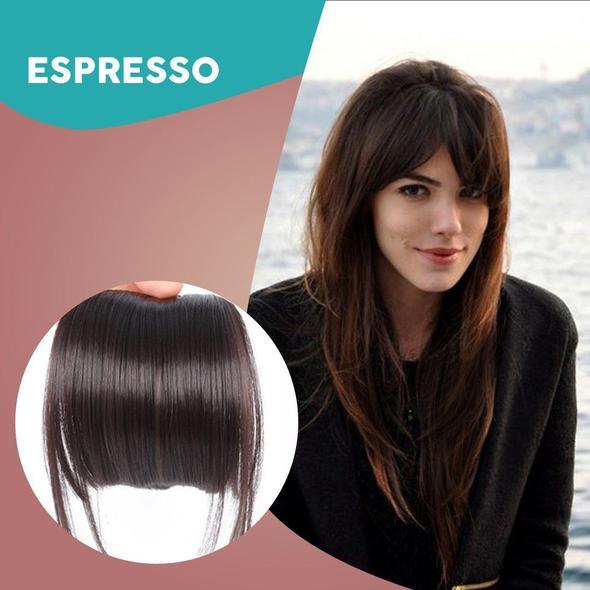 Seamless 3D Clip In Bangs Hair Extensions