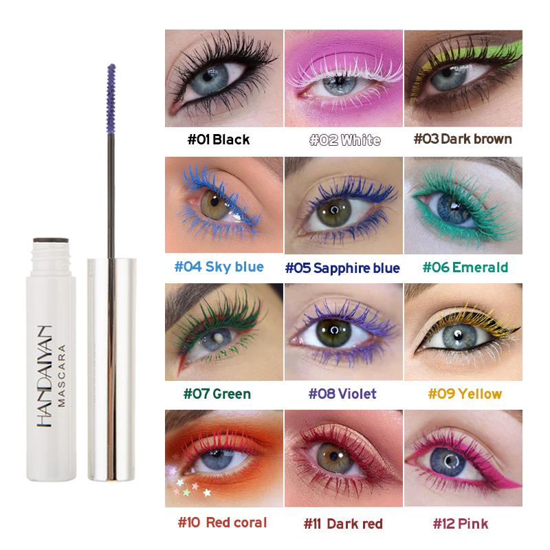 BUY 2 GET 1 FREE 12 Colors Colorful Mascara