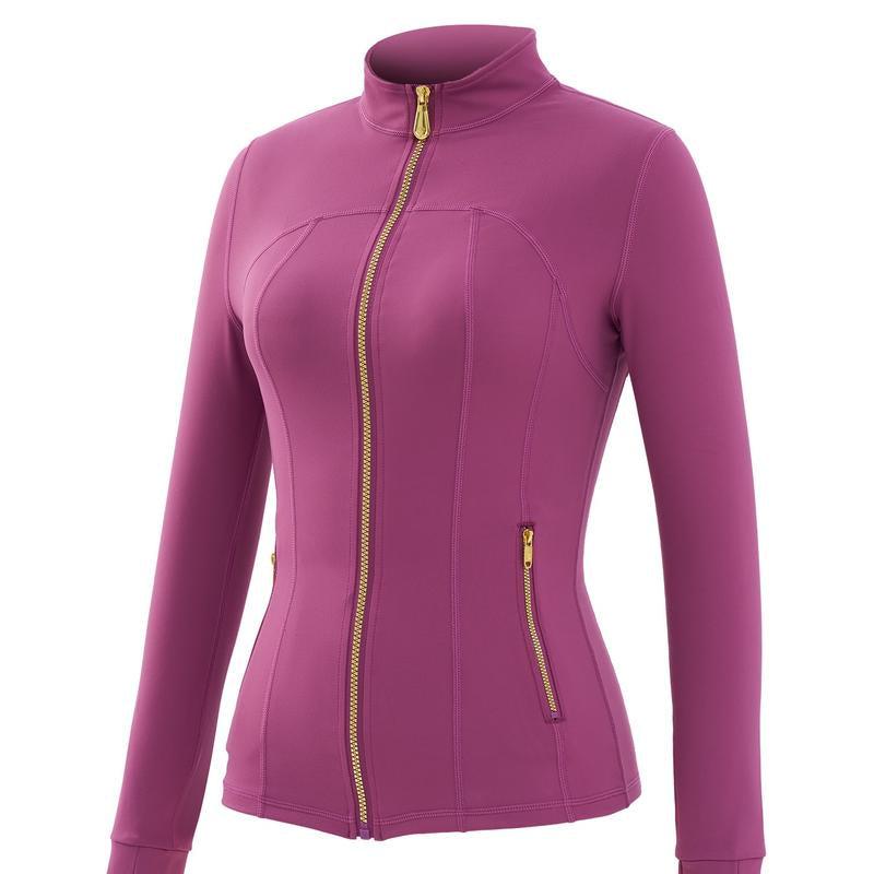 🔥LAST DAY SALE 50% OFF -Golden Zipper ✨ Gardenia Fragrance 🌼 Soft Brushed Women’s Tracksuit Set