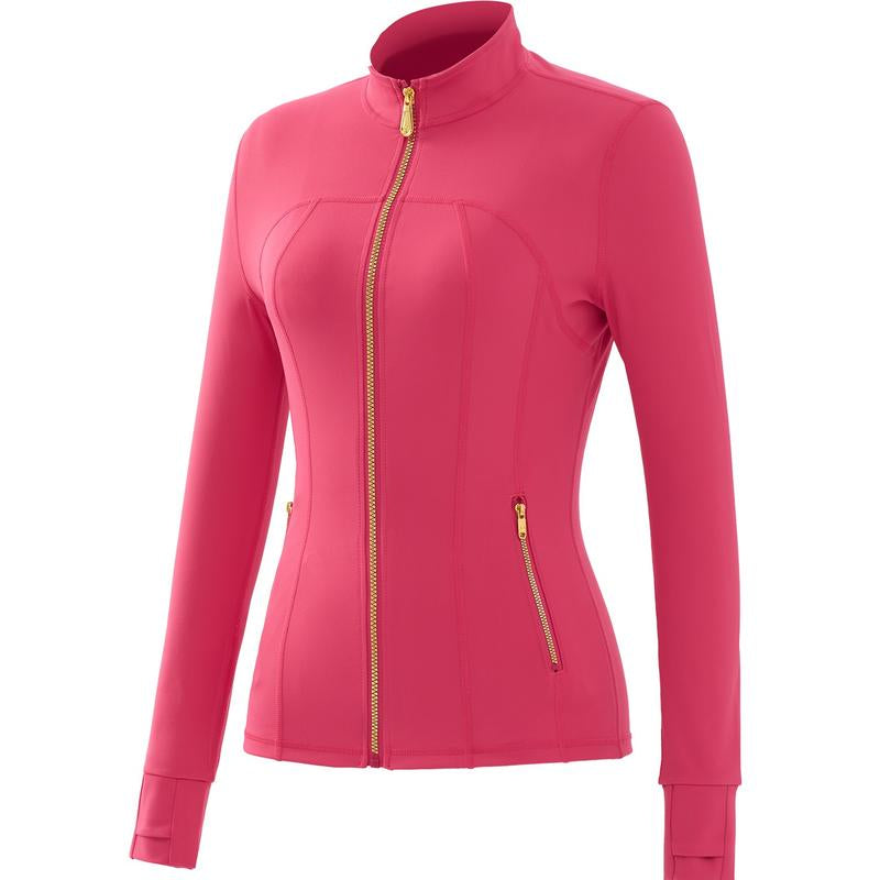🔥LAST DAY SALE 50% OFF -Golden Zipper ✨ Gardenia Fragrance 🌼 Soft Brushed Women’s Tracksuit Set