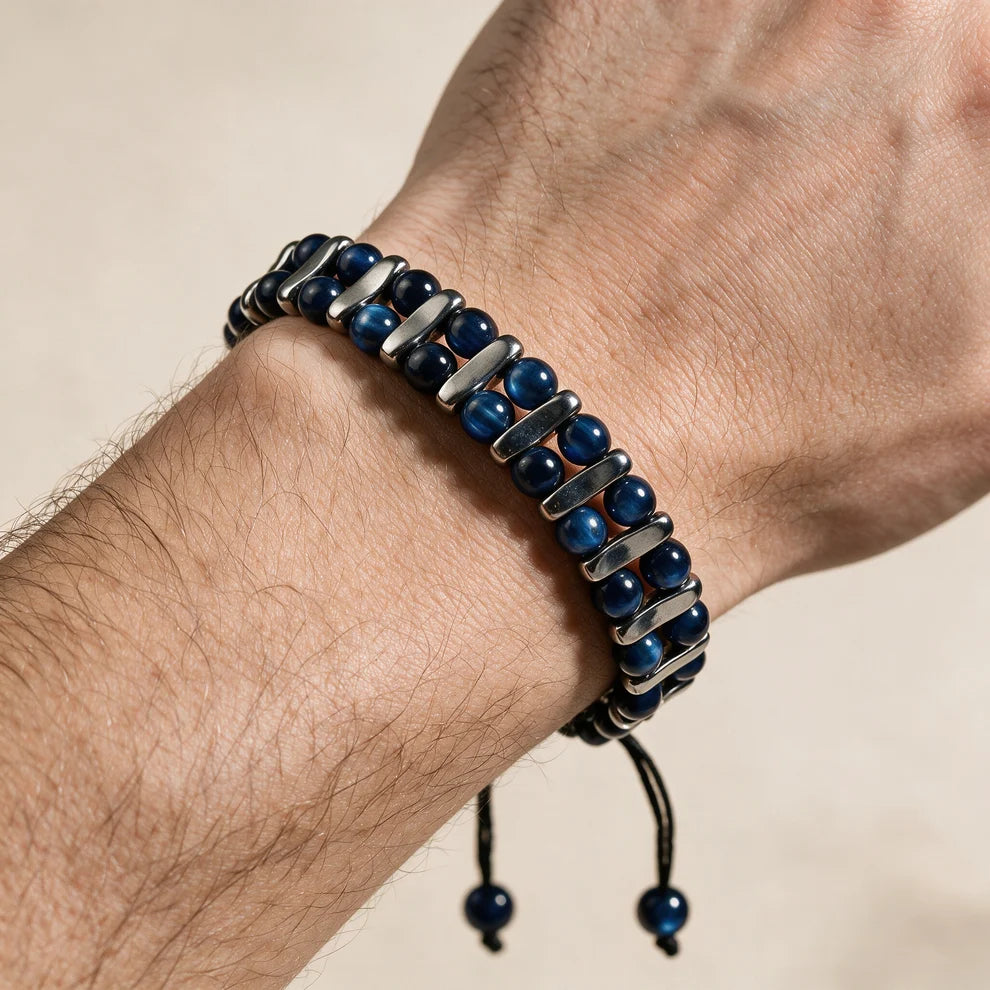 Natural Tiger's Eye Stone Bracelet