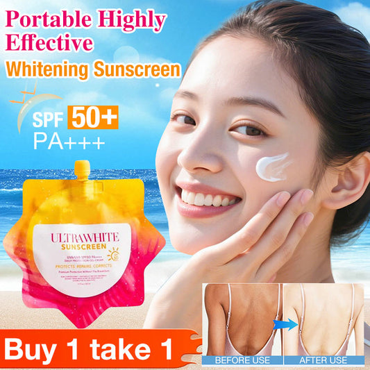 Portable Highly Effective Whitening Sunscreen