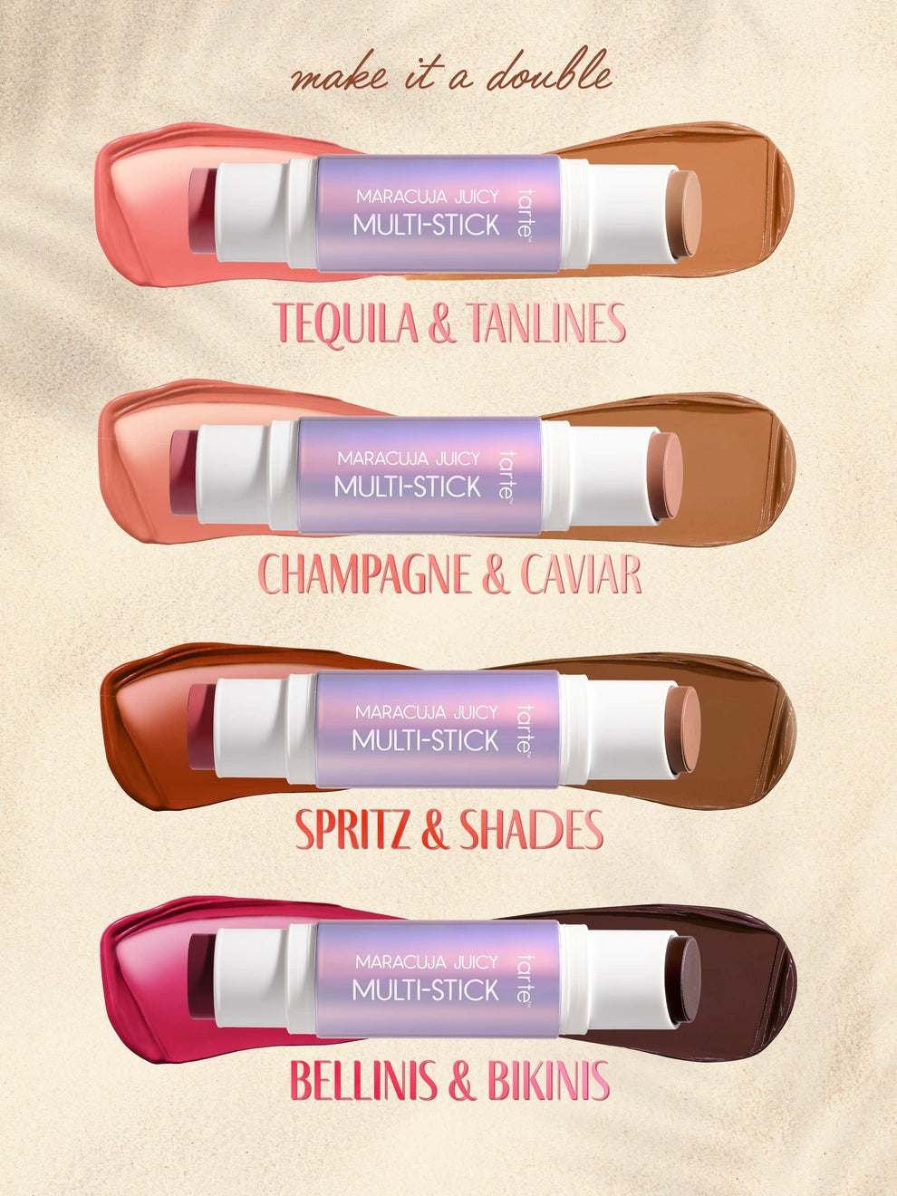 ✨LAST DAY BUY 1 GET 1 FREE✨Double-Ended Blush & Bronzer Stick + Free Brush