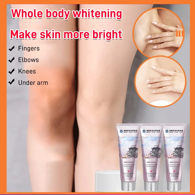 Brightening tone-up body cream