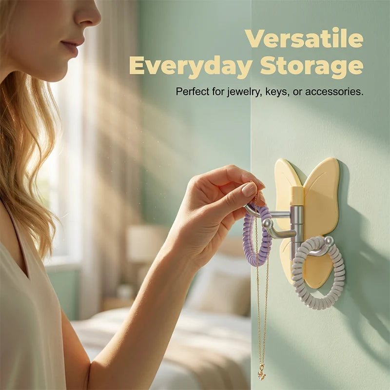 🦋 50% OFF! 50K+ sold! Rotatable butterfly hook
