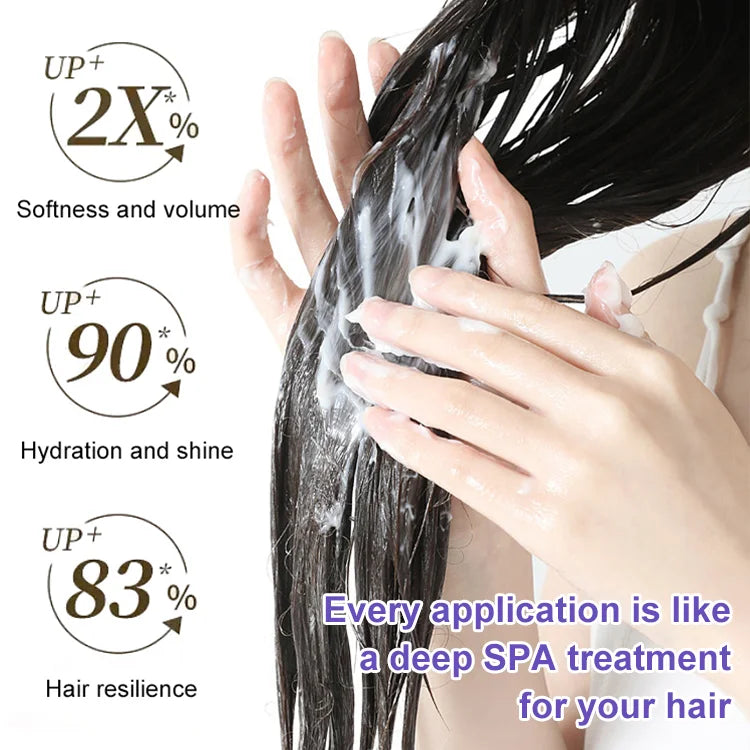 Protein correction hair straightening cream