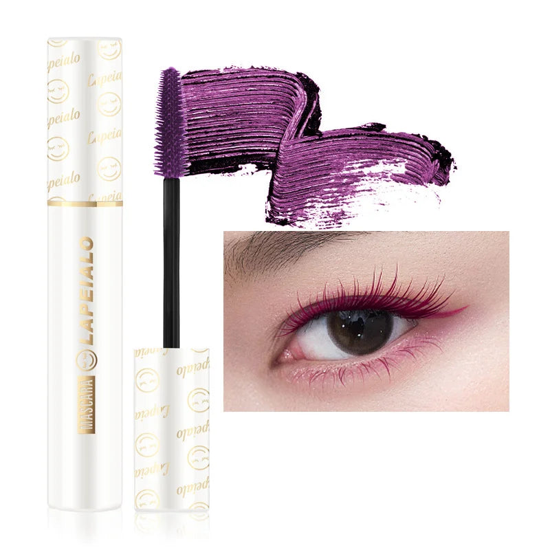 [Super amazing] Colored lengthening mascara, play with color slender and curl without smudging