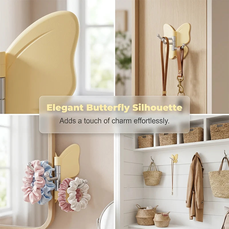 🦋 50% OFF! 50K+ sold! Rotatable butterfly hook