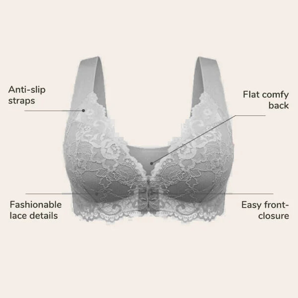 Front Closure 5D Shaping Push Up Bra
