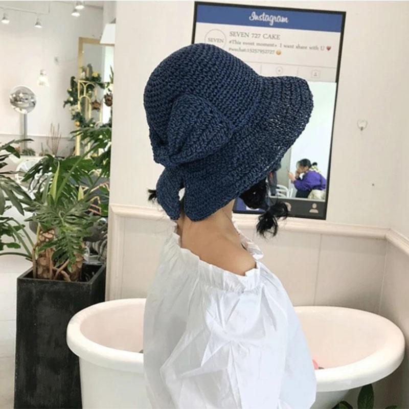 Brim Bow Summer Hat