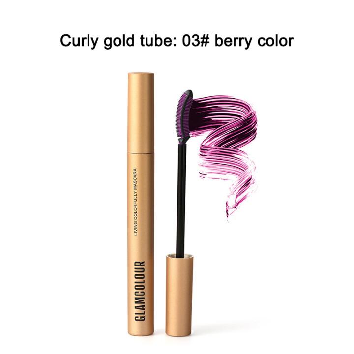 Colorful Mascara Waterproof Lasting Thick Curling