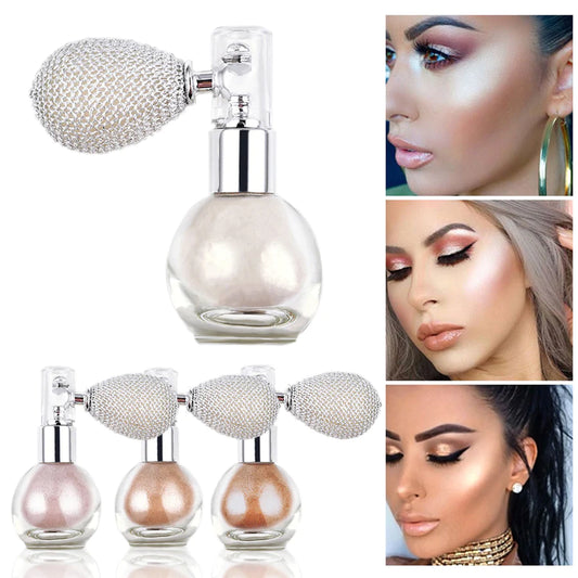 SHIMMERING SPRAY POWDER BODY GLITTER FACE HIGH GLOSS SPRAY HIGHLIGHTER