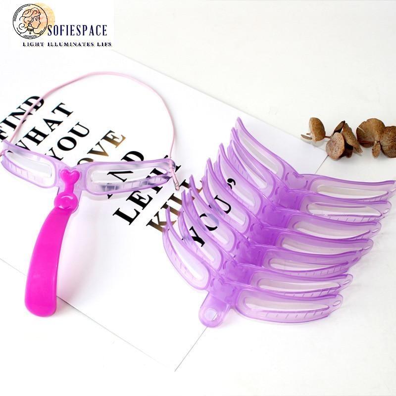 8PCS Eyebrow Grooming and Template Shaping Stencil Kit