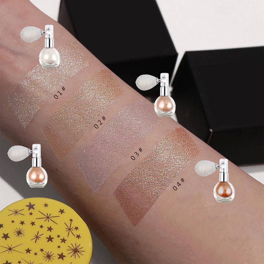 SHIMMERING SPRAY POWDER BODY GLITTER FACE HIGH GLOSS SPRAY HIGHLIGHTER