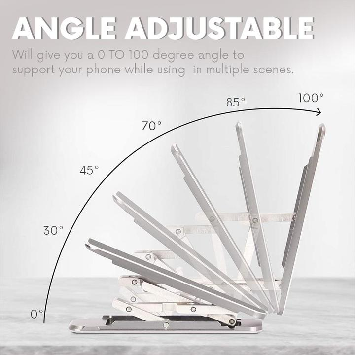Adjustable mobile phone holder