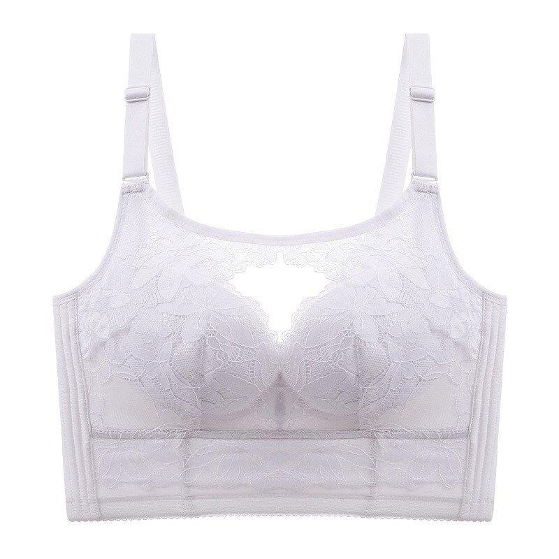 Full Cup Push Up Sexy Lace Gather Bra