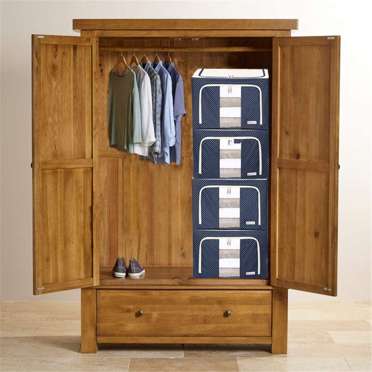 Oxford Cloth Steel Frame Storage Box