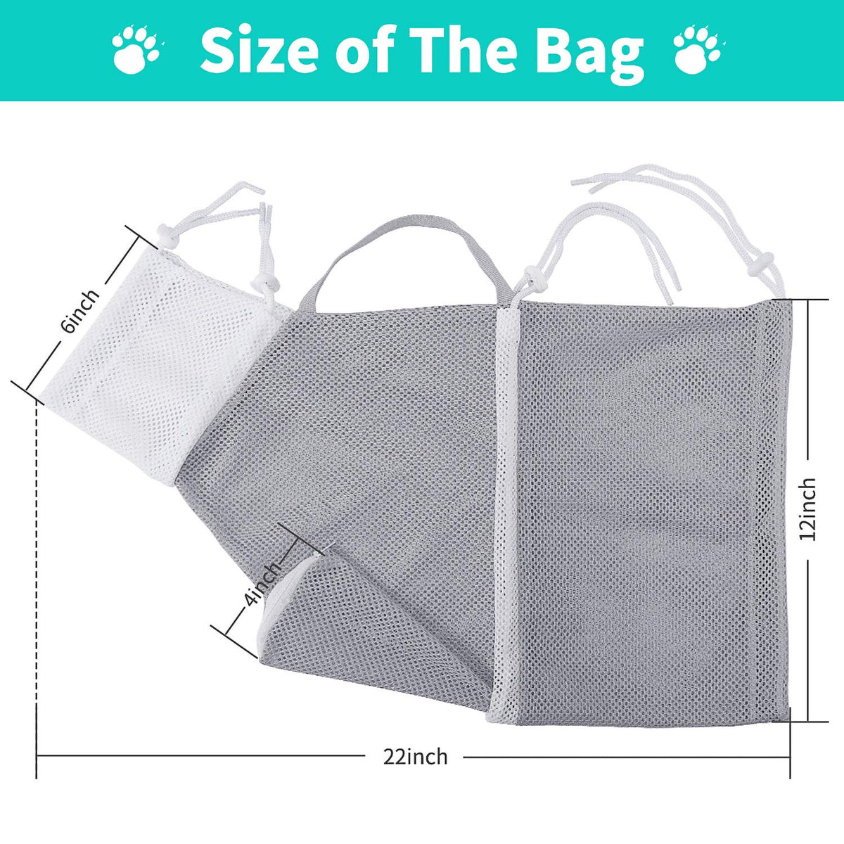 MULTI FUNCTION PET GROOMING BATH BAG