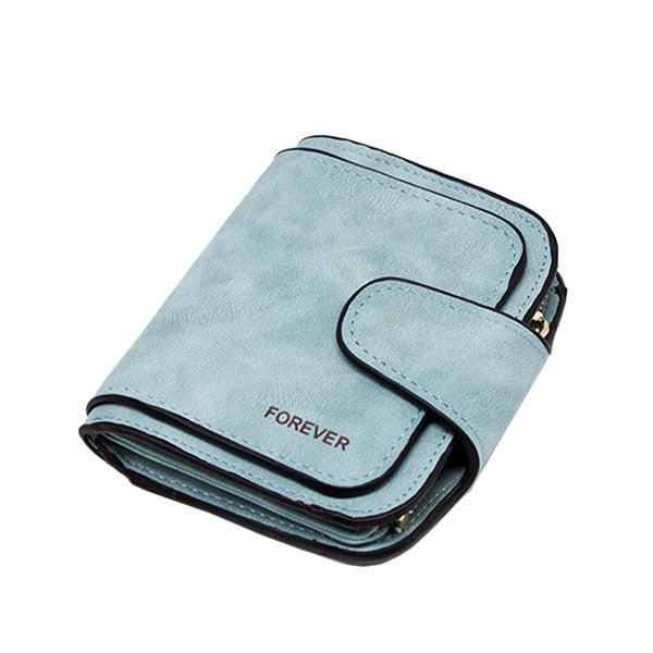 Leather Zipper Long Wallet Card Holder Viconchic