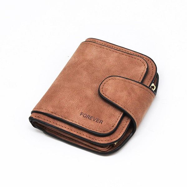 Leather Zipper Long Wallet Card Holder Viconchic